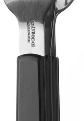 Mepal Bestekset 3-delig – Zwart - Bestaat Uit Een Vork, Mes En Lepel – Meeneembestek Voor Onderweg – Campingbestek