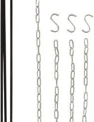 Esschert Design - Driepoot Met Ketting - Haardvuur Accessoires - Staal - Zwart -Tefal Shop 190x840