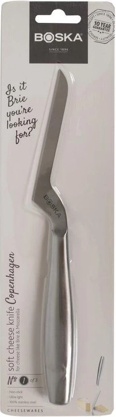 Boska Kaasmes Zacht Copenhagen Nr.1 - Kaasmes Zachte Kaas - Briemes - Vaatwasserbestendig - 230 X 25 X 13 Mm - Kaasmes Die Niet Plakt - Kaasmesje - Keukengerei - Keuken Accessoires - 10 Jaar Garantie 12 Boska Kaasmes Zacht Copenhagen Nr.1 - Kaasmes Zachte Kaas - Briemes - Vaatwasserbestendig - 230 X 25 X 13 Mm - Kaasmes Die Niet Plakt - Kaasmesje - Keukengerei - Keuken Accessoires - 10 Jaar Garantie - Afbeelding 10