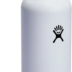 Hydro Flask Standard Mouth Flex Straw Cap Drinkfles (621 Ml) - White -Tefal Shop 304x840