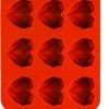 Vardaan 3D Diamand Hartvormige Siliconen Mal - 12 Vormpjes Siliconen Mal - Nonstick Bakvorm - Diamanten Hartvorm - Geo Hart - Bakken - Cakesicles - Chocolade -Tefal Shop 448x840 2