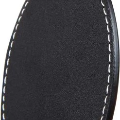 Luxify Luxe Leren Onderzetters Met Houder - 6 Stuks - Onderleggers Voor Glazen - Glasonderzetters Voor Op Tafel - Coasters - Zwart - Rond -Tefal Shop 507x840 1