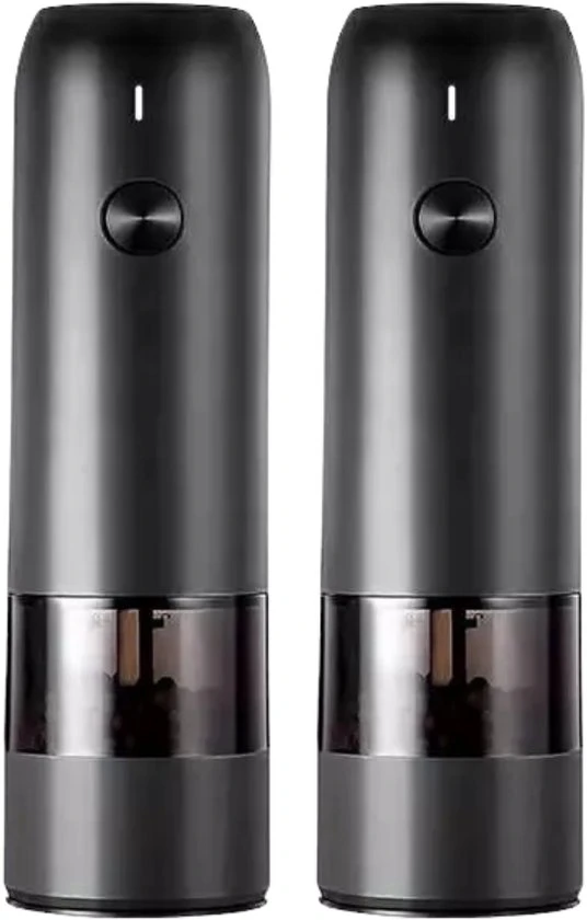 Merkloos Gov Products Elektrische Peper- En Zoutmolen Set Zwart Met Lampje - Pepermolen - Kruidenmolen 3 Merkloos Gov Products Elektrische Peper- En Zoutmolen Set Zwart Met Lampje - Pepermolen - Kruidenmolen