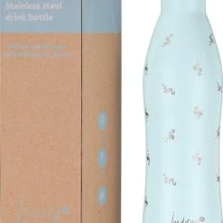 Juicy Blossom Thermosfles - 500ml - Stainless Steel Bottle - Flamingo On Ice -Tefal Shop 539x840