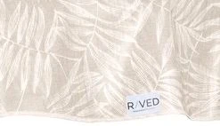 Raved Rond Tafelzeil - Bloemen/Takken Design 160 Cm ø - Beige - PVC - Afwasbaar -Tefal Shop 550x142