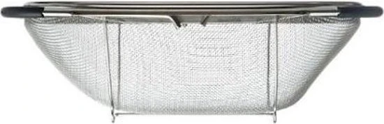 Merkloos Decopatent® RVS Keuken Vergiet / Zeef - Uitschuifbaar Van 36,7 Naar 54,5 - Pasta / Aardappels / Groente Afgieten - Gootsteen Zeef 6 Merkloos Decopatent® RVS Keuken Vergiet / Zeef - Uitschuifbaar Van 36,7 Naar 54,5 - Pasta / Aardappels / Groente Afgieten - Gootsteen Zeef - Afbeelding 4