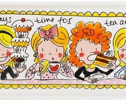 Blond Amsterdam Even Bijkletsen Cakeschaal - 33 Cm