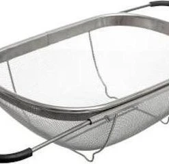 Merkloos Decopatent® RVS Keuken Vergiet / Zeef - Uitschuifbaar Van 36,7 Naar 54,5 - Pasta / Aardappels / Groente Afgieten - Gootsteen Zeef 13 Merkloos Decopatent® RVS Keuken Vergiet / Zeef - Uitschuifbaar Van 36,7 Naar 54,5 - Pasta / Aardappels / Groente Afgieten - Gootsteen Zeef -Tefal Shop 550x240