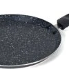 San Ignacio Aluminium Zwarte Pannenkoekenpan/crepepan 24 Cm Met Anti-aanbak Laag - Pannenkoeken/crepes - Koken