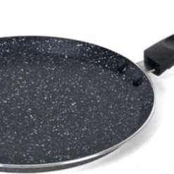 San Ignacio Aluminium Zwarte Pannenkoekenpan/crepepan 24 Cm Met Anti-aanbak Laag - Pannenkoeken/crepes - Koken