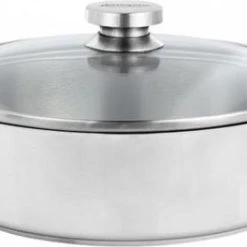 Demeyere Apollo Hapjespan - Met Glasdeksel - Ø28 CM