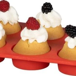 Sareva Muffinvorm - Voor 6 Muffins - Siliconen -Tefal Shop 550x266 1