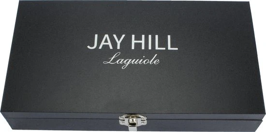 Jay Hill Steakmessen Laguiole - Raw Black - Olijfhout - 6 Stuks 8 Jay Hill Steakmessen Laguiole - Raw Black - Olijfhout - 6 Stuks - Afbeelding 6