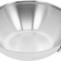 Demeyere Industry 5 RVS Wokpan – Wokpan Inductie – 30 Cm –2 Handvaten – PTFE-vrij