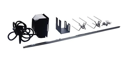 Jx BBQ Draaispit Rotisserie Kit (motor En RVS Spit En Vleesvorken) 70 Cm 5 Jx BBQ Draaispit Rotisserie Kit (motor En RVS Spit En Vleesvorken) 70 Cm - Afbeelding 3