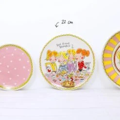 Blond Amsterdam Even Bijkletsen Ontbijtbord Ø22 Cm - Stip 9 Blond Amsterdam Even Bijkletsen Ontbijtbord Ø22 Cm - Stip -Tefal Shop 550x287