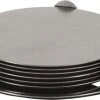 Excellent Houseware 6x Onderzetters Zilver RVS Rond Met Houder 8,5 Cm Voor Glazen/bekers/kopjes 1 Excellent Houseware 6x Onderzetters Zilver RVS Rond Met Houder 8,5 Cm Voor Glazen/bekers/kopjes -Tefal Shop 550x299 2