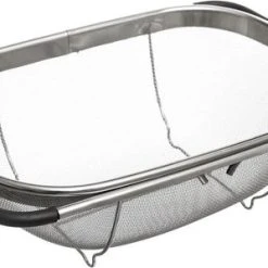 Merkloos Decopatent® RVS Keuken Vergiet / Zeef - Uitschuifbaar Van 36,7 Naar 54,5 - Pasta / Aardappels / Groente Afgieten - Gootsteen Zeef 10 Merkloos Decopatent® RVS Keuken Vergiet / Zeef - Uitschuifbaar Van 36,7 Naar 54,5 - Pasta / Aardappels / Groente Afgieten - Gootsteen Zeef -Tefal Shop 550x299 3