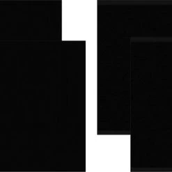 DDDDD 2x Theedoek + 2x Keukendoek Logo - Black