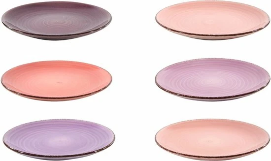 Studio Tavola Ontbijtborden Ocean Blue ø 19 Cm - 6 Stuks 14 Studio Tavola Ontbijtborden Ocean Blue ø 19 Cm - 6 Stuks - Afbeelding 12