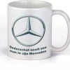Kimano Cadeaumok Voor Mercedesrijder - Onderschat Nooit Een Man In ...Mercedes - WIT HANDVAT -beker 330 Ml Voor Vader-moeder-opa-oma-vriend-vriendin-oom-tante-neef-nicht-zoon-dochter