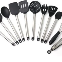 Merkloos Keukenset Kookgerei - Keukengerei Set - 12-delig - Able & Borret