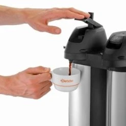 Michelino Set Isoleerkan Met Pomp RVS - 2 Isoleerkannen In 1 Apparaat - Voor Thee En Koffie -Ideaal Voor Kantoren Of In De Kantine - 2 X 2L -Tefal Shop 550x338 2
