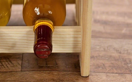 SMH LINE® - Wijnrek - Hout Wijnrek- Bottle Rack- (LxBxD)- Massief Hout - 42 Flessen - Flessenrek Modulair En Stapelbaar - Flessenhouder Staand 5 SMH LINE® - Wijnrek - Hout Wijnrek- Bottle Rack- (LxBxD)- Massief Hout - 42 Flessen - Flessenrek Modulair En Stapelbaar - Flessenhouder Staand - Afbeelding 3