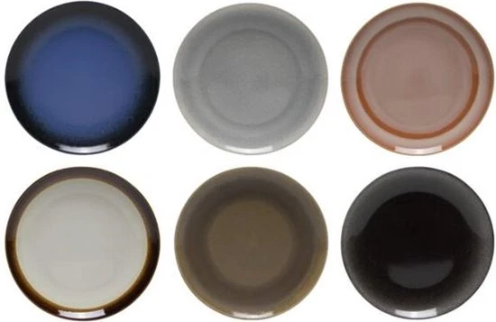 Studio Tavola Ontbijtborden Earth ø 20 Cm - 6 Stuks 5 Studio Tavola Ontbijtborden Earth ø 20 Cm - 6 Stuks - Afbeelding 3