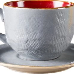 Vivi Oggi - Koffiekopjes Set Van 6 - Ø 9cm - Cappuccino - Kop En Schotel - 150 Ml - Italië 23 Vivi Oggi - Koffiekopjes Set Van 6 - Ø 9cm - Cappuccino - Kop En Schotel - 150 Ml - Italië -Tefal Shop 550x357 5