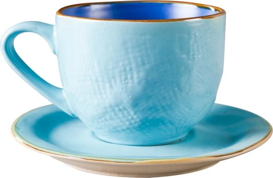 Vivi Oggi - Koffiekopjes Set Van 6 - Ø 9cm - Cappuccino - Kop En Schotel - 150 Ml - Italië 9 Vivi Oggi - Koffiekopjes Set Van 6 - Ø 9cm - Cappuccino - Kop En Schotel - 150 Ml - Italië - Afbeelding 7