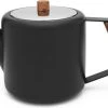 Bredemeijer - Theepot Duet Design Boston 1,1L Mat Zwart- Dubbelwandig -Tefal Shop 550x363
