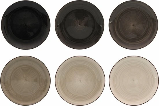 Studio Tavola Ontbijtborden Ocean Blue ø 19 Cm - 6 Stuks 10 Studio Tavola Ontbijtborden Ocean Blue ø 19 Cm - 6 Stuks - Afbeelding 8