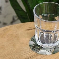 KitchenYeah Onderzetters Voor Glazen - Rond - Luxe - Marmer - Groen - 10x10 Cm - Glasonderzetters - 6 Stuks 14 KitchenYeah Onderzetters Voor Glazen - Rond - Luxe - Marmer - Groen - 10x10 Cm - Glasonderzetters - 6 Stuks -Tefal Shop 550x366 4