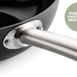 ISENVI Murray - Wokpan - 32 Cm - Keramische Pan - Wokpan Inductie - Wokpan Met Deksel - RVS Handgreep -Tefal Shop 550x366 49