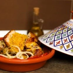 CRAFLAIR ~ Tajine ~ Ø 30 Cm ~ Geschikt Voor Inductie - Adapter ~ Handgemaakt ~ Geglazuurd Keramiek 14 CRAFLAIR ~ Tajine ~ Ø 30 Cm ~ Geschikt Voor Inductie - Adapter ~ Handgemaakt ~ Geglazuurd Keramiek -Tefal Shop 550x366 88