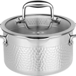 Sola Pannenset Noma - 4 Delig - Ø 16,16,18,20 Cm - Zilver - RVS - Sandwichbodem -Tefal Shop 550x367 10