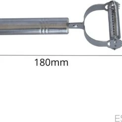 ESTARK® Dunschiller - Julienne & Groenteschiller - Groentesnijder - Uiensnijder - Spiraalsnijder - Juliennerasp - Juliennesnijder - Sliertensnijder - Multifunctionele Groenten Schiller Aardappel Schiller - Dunschiller RVS -Tefal Shop 550x382 8