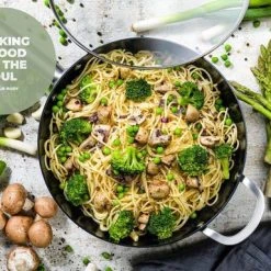 ISENVI Murray - Wokpan - 32 Cm - Keramische Pan - Wokpan Inductie - Wokpan Met Deksel - RVS Handgreep -Tefal Shop 550x384 2