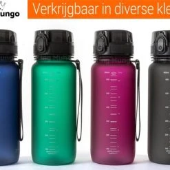 Drinkfles 650ml Blauw - Sport Bidon Drinkbus Hoge Kwaliteit - King Mungo KMDF041 -Tefal Shop 550x393 1