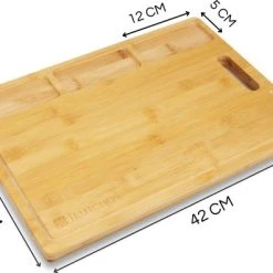 LUTCHOS Snijplank - Borrelplank - FSC Bamboe - Messenslijper - Sapgeul 19 LUTCHOS Snijplank - Borrelplank - FSC Bamboe - Messenslijper - Sapgeul -Tefal Shop 550x396 6
