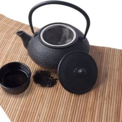 Sakura Tea Imperial Kitchen Theepot - Gietijzer - 0.8 L- Zwart -Tefal Shop 550x398 2