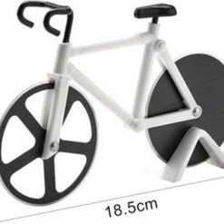 HMerch™ Pizzasnijder Fiets - Wit - Pizzaroller - Racefiets - Pizza Snijder / Mes - Kerstcadeau / Sinterklaascadeau -Tefal Shop 550x400 4