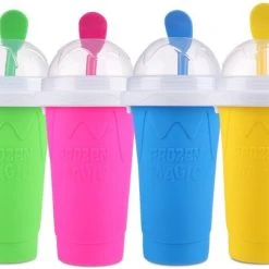 SimpleLiving Slush Puppy Beker Groen - Slush Beker Maker Groen- Slushy Cup Green - DIY Smoothie Cup Green -Tefal Shop 550x403