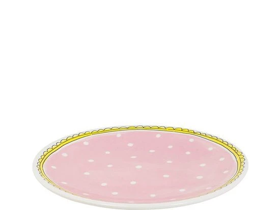 Blond Amsterdam Even Bijkletsen Ontbijtbord Ø22 Cm - Stip 7 Blond Amsterdam Even Bijkletsen Ontbijtbord Ø22 Cm - Stip - Afbeelding 5