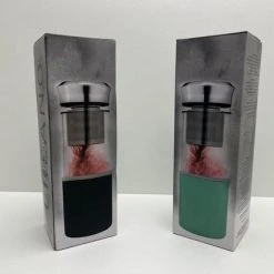 Creano - Teamaker To Go - Thermos Beker - Theekruiden - Koud / Warmte Isolerend - RVS Zeef - 400ml -Tefal Shop 550x412 40