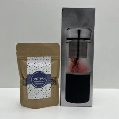 Creano - Teamaker To Go - Thermos Beker - Theekruiden - Koud / Warmte Isolerend - RVS Zeef - 400ml -Tefal Shop 550x412 41