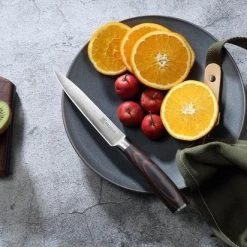 PAUDIN N7 Professioneel RVS Japans Officemes 12,5 Cm - Vlijmscherp Universeel Groentemes Gemaakt Van Hoogwaardig Roestvast Duits Carbonstaal - Damascus Patroon - Nu Extra Scherp Geprijst - Black Friday - Sint En Kerst -Tefal Shop 550x412 52