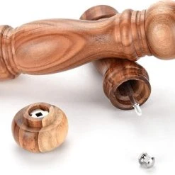 Timmers Trading Peper En Zoutmolen Set Van Acacia Hout Double Wood Klassiek 16 Timmers Trading Peper En Zoutmolen Set Van Acacia Hout Double Wood Klassiek -Tefal Shop 550x417 1