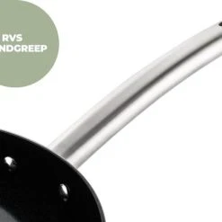 ISENVI Murray - Wokpan - 32 Cm - Keramische Pan - Wokpan Inductie - Wokpan Met Deksel - RVS Handgreep -Tefal Shop 550x417 2